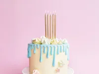 PartyDeco SCD-1-019ME cake candle/sparkler Gold 12 pc(s)