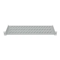Logilink 19"" Fachboden Befestigung vorne T250mm, grau,25kg