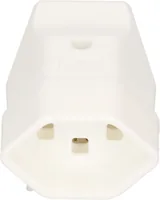 Max Hauri Kupplung T23 - Weiss - Detailfarbe: Weiss - Stromanschluss Seite A: T23 - Schalter: Nein - Stromanschluss Seite B: Schraubklemme - Typ: Kupplung