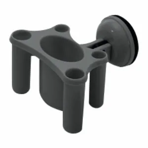 Eurotrail ETKW8011 Black Wall-mounted toothbrush holder