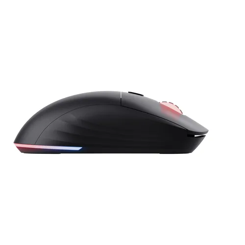Trust Gaming-Maus GXT 926 Redex II - Maus Features: Seitliche Zusatztasten - Beleuchtung - Programmierbare Tasten - Bedienungsseite: Rechtshänder - Detailfarbe: Schwarz - Gewicht: 99 g - Verbindungsart: Kabellos - Schnittstelle: USB-C