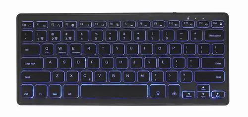 gembird Tastatur Kabellos Slimline mit Bluetooth Technologie