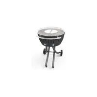 LotusGrill Holzkohlegrill XXL Grau - Tiefe: 60 cm - Breite: 60 cm - Detailfarbe: Anthrazit - Integriertes Thermometer: Nein - Höhe: 28.4 cm - Typ: Grill Station - Camping-Grill - Tischgrill