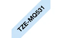 PTOUCH Band, laminiert schw/blau TZe-MQ531 PT-DV600VP 12 mm