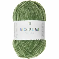 Rico Design Wolle Ricorumi Nilli Nilli Grün - Packungsgrösse: 1 Stück - Länge: 65 m - Material: Polyester - Detailfarbe: Grün - Waschbar bei: 30 °C - Nadelstärke: 3 mm