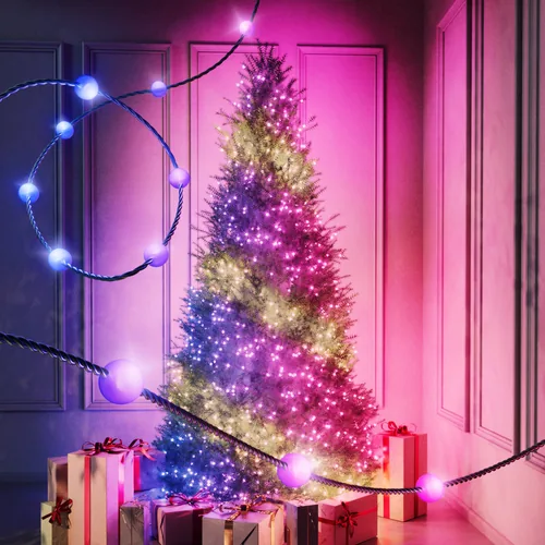 Twinkly Strings USB-C Pearls Guirlande lumineuse intelligente Wi-Fi/Bluetooth