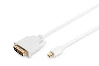 Digitus AK-340305-020-W video cable adapter 2 m Mini DisplayPort DVI-D Weiß