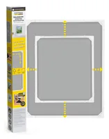 EASYmaxx Teleskop Insektenschutzgitter Weiss - Breite: 120 cm - 73 cm - UV Schutz: Keine Angaben - Für Schädling: Fluginsekten - Spinnen - Länge: 140 cm - 83 cm