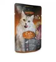 Leonardo Cat Food Nassfutter Ente & Käse, 85 g - Tierbedürfnis: Haut & Fell - Geschmacksrichtung: Geflügel - Zertifikate: Keine Zertifizierung - Fleischsorte: Ente - Packungsgrösse: 85 g - Futtereigenschaft: Getreidefrei - Ohne künstliche Zusätze - Gluten