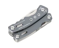 Troika Taschenmesser Rucksack Tool mit 15 Funktionen, Grau - Typ: Multitool - Schalenmaterial: Edelstahl - Funktionen: Feile - Flaschenöffner - Sechskantschlüssel - Schraubenzieher - Schlitzschraubenzieher - Dosenöffner - Sägemesser - Messer - Spitzzange 