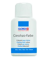 Glorex Farbpigmente Giessharz Farbe 20 ml, Blau - Zubehörart Basteln: Farbpigmente