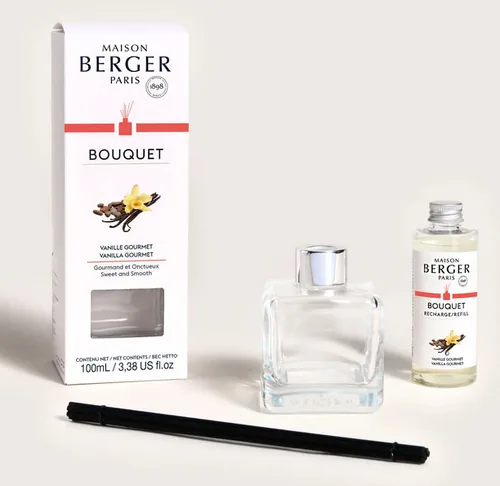 Maison Berger Duftstäbchen Vanille Gourmet 100 ml - Volumen: 100 ml - Duft: Vanille - Anis - Kakao - Rum - Moschus