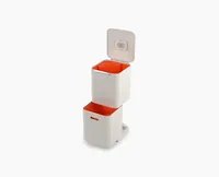 Joseph Joseph Mülleimer Totem 40 L Steingrau
