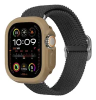 Rhinoshield Displayschutz Bumper Case Series 10 Antique Bronze - Zubehörtyp: Displayschutz - Kompatible Hersteller: Apple - Kompatible Smartwatches: Apple Watch Series 10 49mm - Farbe: Bronze