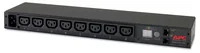 APC 19 PDU AP7821B 8x C13 16 A - Steckeranordnung: Quer - Steckerleisten Serie: APC - Steckerleisten Typ: 19 PDU - Steckertyp Eingang: C20 - Steckertyp Ausgang: C13 - Steckdosenanzahl: 8