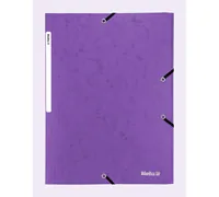 Biella 17840142U folder Cardboard Violet A4