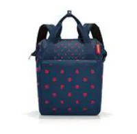 Reisenthel Rucksack Allrounder R Mixed Dots Red - Volumen: 12 l - Rucksack Typ: Taschenrucksack - Zielgruppe: Herren - Damen - Eigenschaften: Aus recyceltem Material - Zertifikate: amfori BSCI - Helm Fixierung: Nein