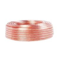 Logilink Lautsprecherkabel, 2x0.75 mm2, 25 m transparent