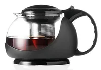 Montana 050250 teapot Single teapot 1000 ml Black, Transparent