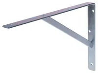STRUCT Stegkonsole 30 x 20 cm Silbergrau - Detailfarbe: Silbergrau - Material: Stahl - Verpackungseinheit: 1 Stück - Oberfläche: verzinkt - Produkttyp: Regalträger