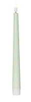 Star Trading LED-Stabkerzen Set Dinner Candy 2 pack, Warmweiss – Grün - Betriebsart: Batteriebetrieb - Fernbedienung: Nein - Aussenanwendung: Nein - Höhe: 26 cm - Timerfunktion: Ja - Set: Ja