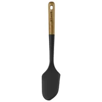 Staub Teigschaber Schwarz/Braun - Set: Nein - Detailfarbe: Braun - Schwarz - Spülmaschinenfest: Ja - Material Küchenhelfer: Silikon