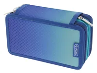 Herlitz TriCase 31tlg Dip Dye BlueTurquoise