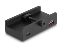 Delock USB-Hub 5 Gbps, 1x USB-C, 3x USB-A - Stromversorgung: USB-C - Anzahl Ports: 4 - Detailfarbe: Schwarz - USB Standard: 3.0/3.1/3.2 Gen 1 (5 Gbps) - USB Anschluss 2 (Endgerät): USB-A - USB-C - USB Anschluss 1 (Quelle): USB-A