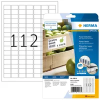 HERMA Etiketten A4 weiß 25,4x16,9 mm extrem haftend 2800 St.