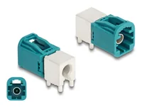 DELOCK Mini FAKRA Stecker single gewinkelt A-Typ PCB