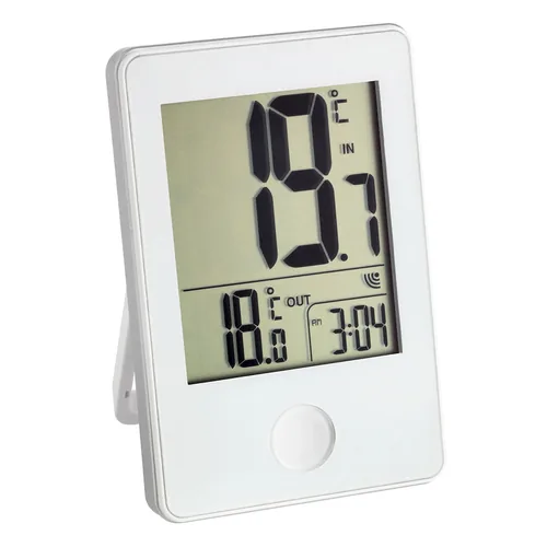TFA Dostmann Funk-Thermometer POP Weiss - Detailfarbe: Weiss - Anwendungsbereich: Temperaturmessung - Typ: Thermometer
