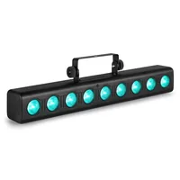 Fuzzix LED-Bar ORION LED Wallwasher 9x 6 W RGBW DMX Schwarz - Ausstattung: DMX-fähig - Farbwechsler - Inkl. Fernbedienung - Leuchtmittel: LED - Typ: Tubes/Bars