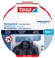 tesa Montageband FliesenMetall 100kg 1.5m x 19mm