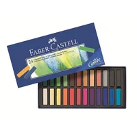 FABER-CASTELL Softpastellkreiden Mini 128224 24er Kartonetui