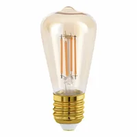 EGLO Leuchten Lampe 4 W E27 Warmweiss - Energieeffizienzklasse: G - Lampensockel: E27 - Protokoll: Ohne - Smart Home: Nicht kompatibel - Farbtemperatur Kelvin: 2200 K - Gesamtleistung: 4 W