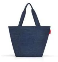 Reisenthel Tasche Shopper M Twist Navy - Breite: 51 cm - Detailfarbe: Blau - Material: Polyester - Höhe: 30.5 cm - Länge: 26 cm