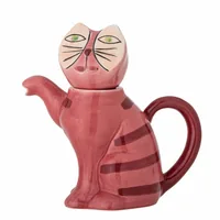 Bloomingville Teekanne Missy, Steinzeug, 500 ml - Material: Steinzeug - Filtertyp: Kein Filter - Fassungsvermögen: 0.5 l - Kompatible Kochfelder: Manuell - nicht für Kochfelder