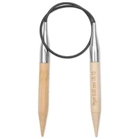 Prym 1530 Rundstricknadel BAMBUS 9.00 mm, 40 cm - Produkttyp: Rundsticknadel - Material: Bambus
