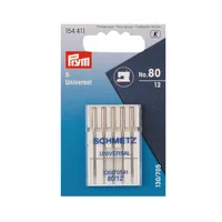 Prym Nähmaschinennadel Nr. 80 Standard, 5 Stück - Verpackungseinheit: 5 Stück - Detailfarbe: Silber - Produkttyp: Nähmaschinennadel