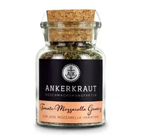 Ankerkraut Gewürz   Tomate-Mozzarella 55 g - Produkttyp: Gewürzmischungen - Ernährungsweise: Vegetarisch - Produktionsland: Deutschland - Zertifikate: Keine Zertifizierung - Packungsgrösse: 55 g - Fairtrade: Nein