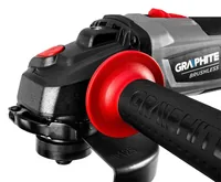 Graphite Energy+ 18V Li-Ion brushless cordless angle grinder 125 mm blade without battery