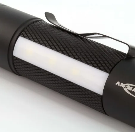 Ansmann 1600-0137 flashlight Black, White Hand flashlight LED