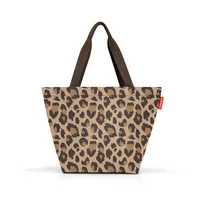 Reisenthel Tasche Shopper M Leo Macchiato - Breite: 51 cm - Detailfarbe: Hellbraun - Material: Polyester - Höhe: 30.5 cm - Länge: 26 cm
