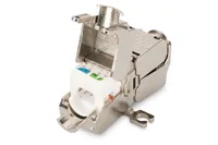 CAT6A FIELD TERMINATION COUPLER 500 MHZ SHIELDED 26X35X80MM