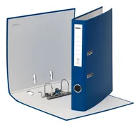 novooo. Pro Ordner 4 cm 28.5 cm, Dunkelblau - Zusatzfächer: Nein - Anzahl Ringe: 2 - Breite: 28.5 cm - Detailfarbe: Dunkelblau