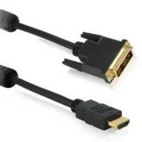 HDSupply Kabel HDMI / DVI-D HDMI - DVI-D, 1 m - Kabeltyp: Anschlusskabel - Videoanschluss Seite A: HDMI - Videoanschluss Seite B: DVI-D - Detailfarbe: Schwarz - HDMI Standard: 1.4 - Display Port Standard: Keine Angabe