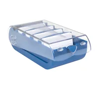 BIELLA Karteikartenbox Bunny A8 20885105U blau 10x6.2x19.5cm