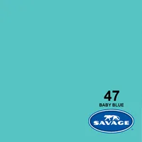 Savage Universal Baby Blue Seamless Paper