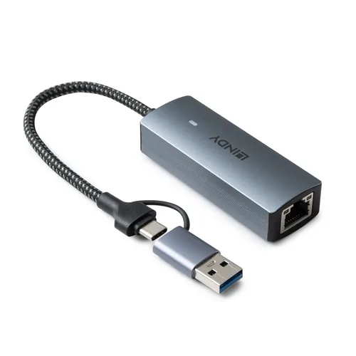 Lindy USB 3.2 Gen 1 to 5G Ethernet Converter