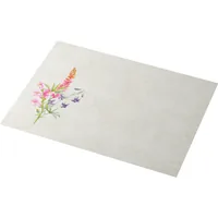 Duni Tischset Floret 100 Stück, 30 cm x 40 cm, Mehrfarbig - Material: Dunciel - Breite: 30 cm - Länge: 40 cm - Motiv: Blume